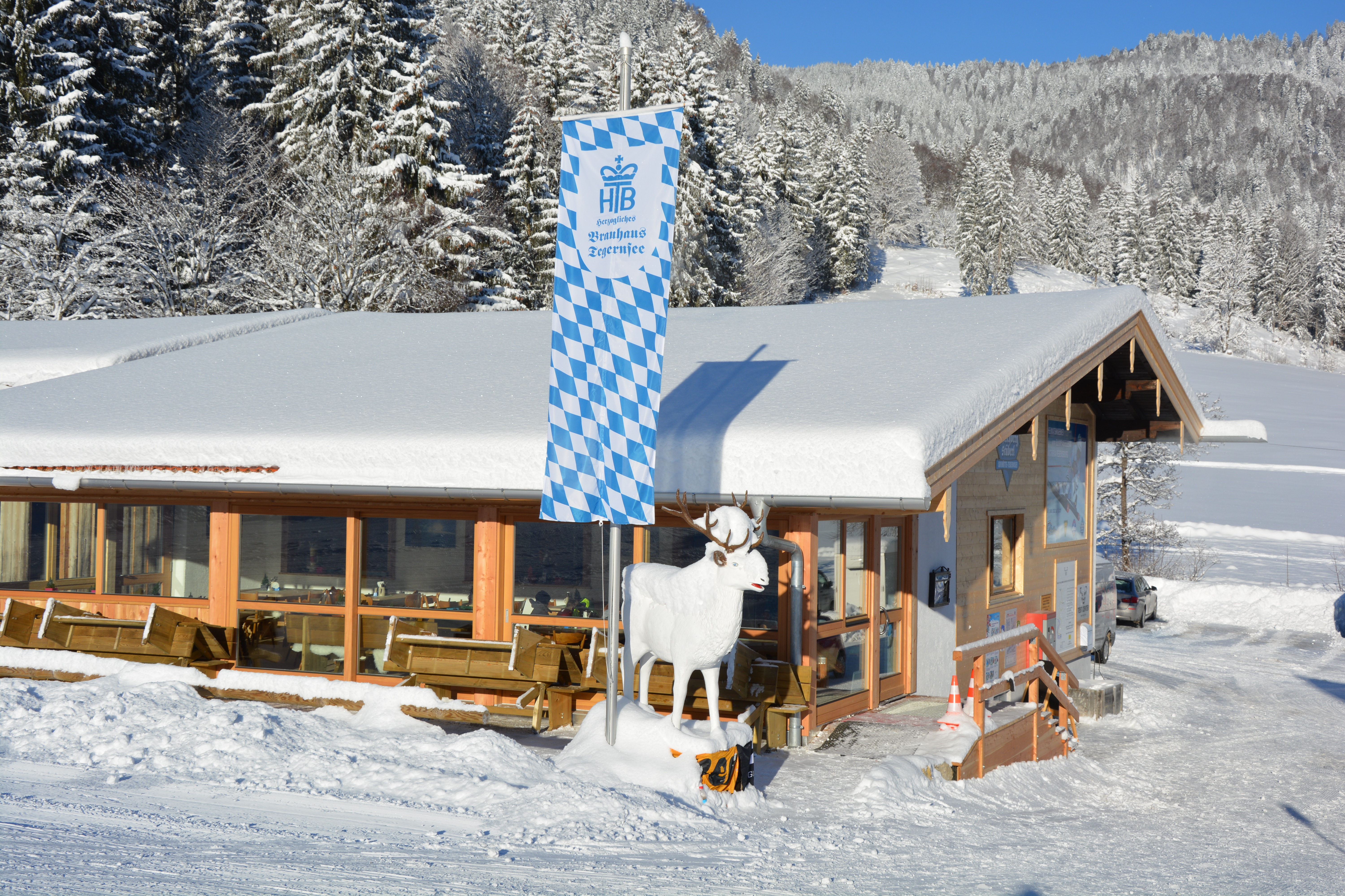 Rodeln und Winterspaß